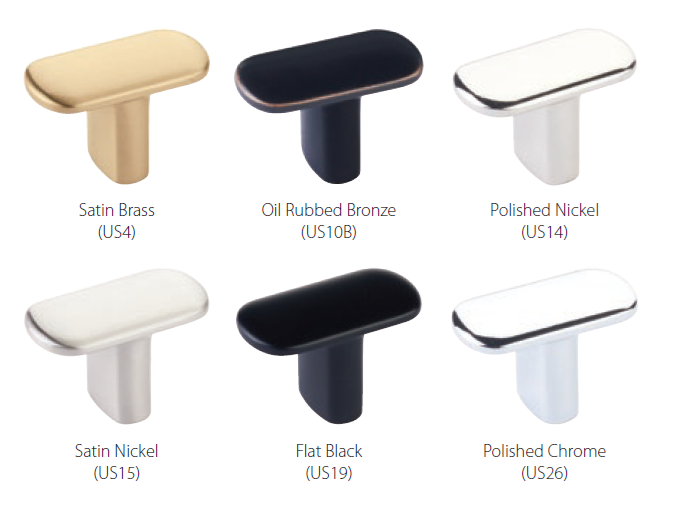 Emtek - Habitat Collection - Cabinet T-Knob