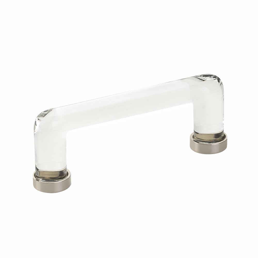 Emtek - Glass Collection - Modern Glass Pull Cabinet Pull