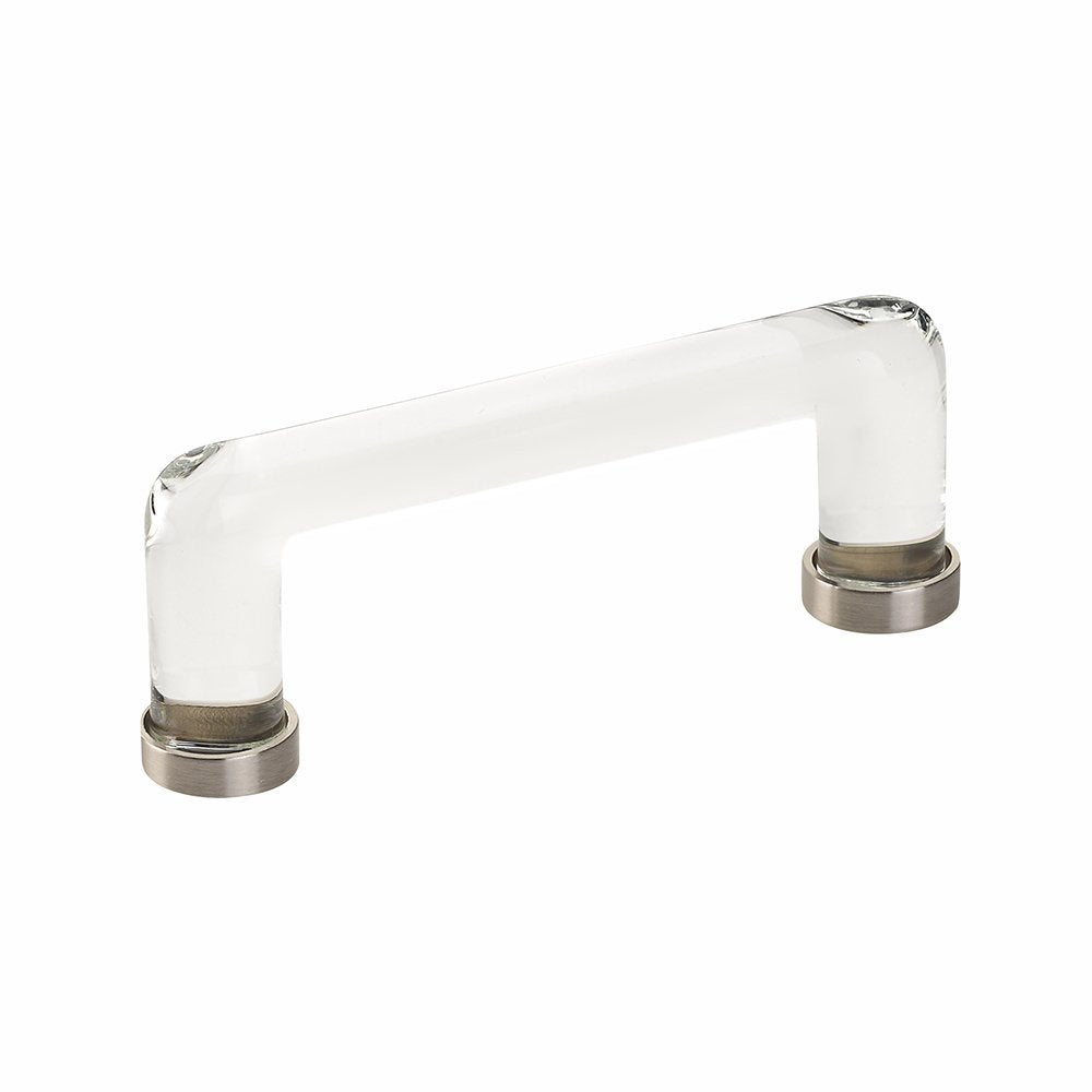 Emtek - Glass Collection - Modern Glass Pull Cabinet Pull