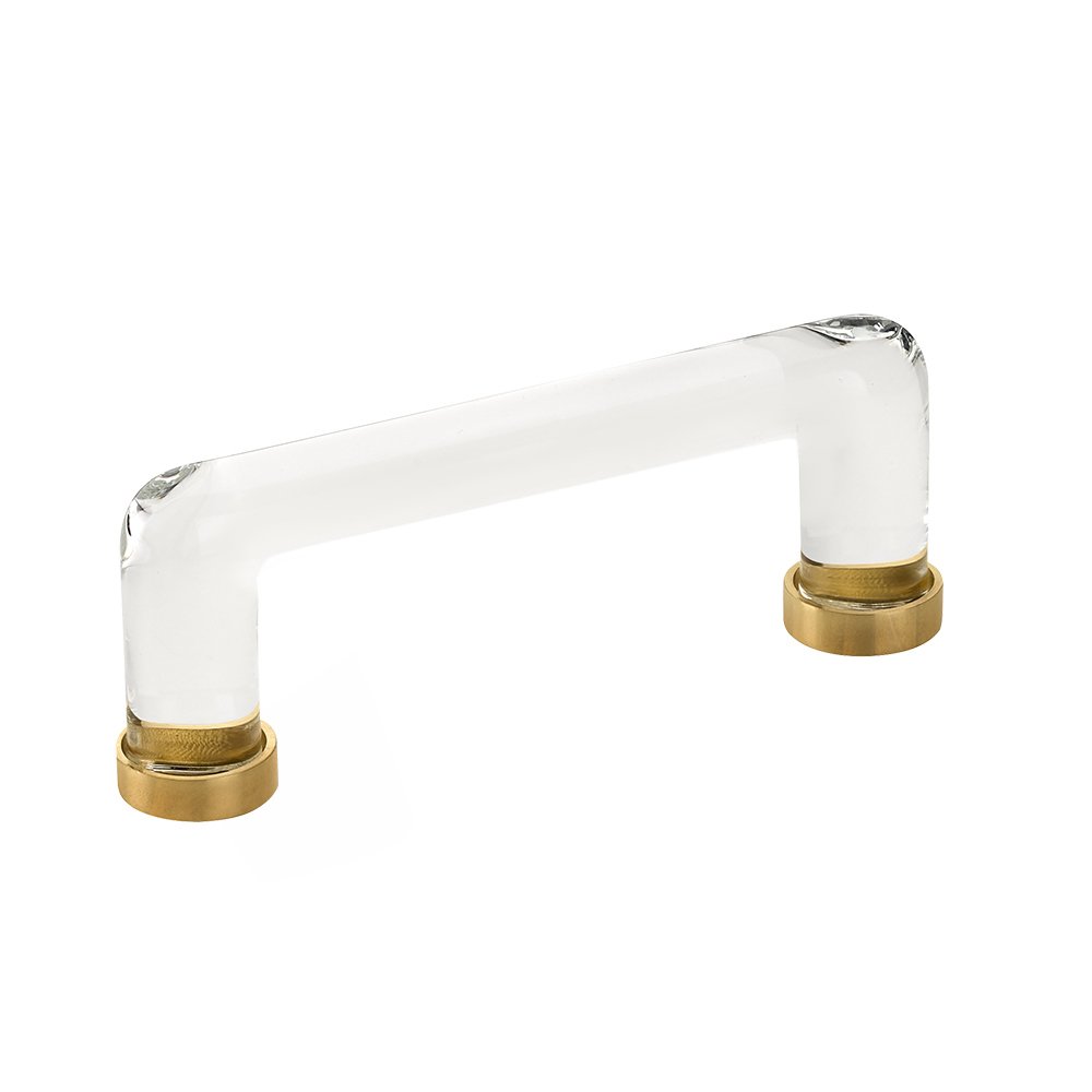 Emtek - Glass Collection - Modern Glass Pull Cabinet Pull
