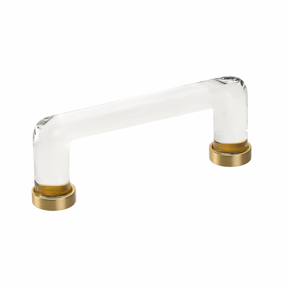 Emtek - Glass Collection - Modern Glass Pull Cabinet Pull