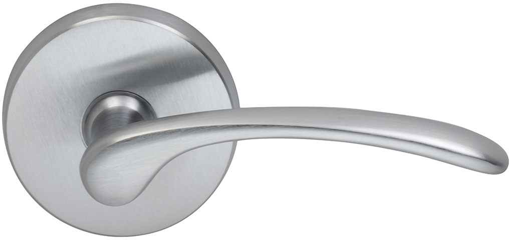 Omnia Style #890 Modern Solid Brass Door Lever