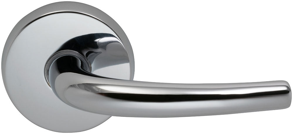 Omnia Style #892 Modern Solid Brass Door Lever