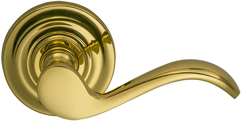 Omnia Style #895 Prodigy Solid Brass Door Lever