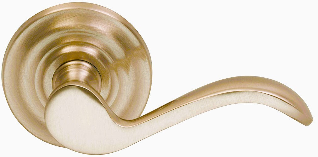 Omnia Style #895 Prodigy Solid Brass Door Lever