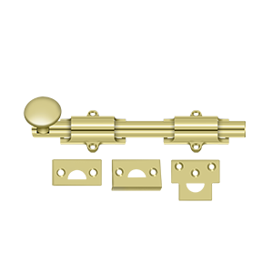 Deltana Surface Bolt / Heavy Duty / Solid Brass