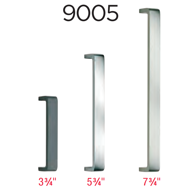 Omnia - Ultima I - 9005 Cabinet Pull