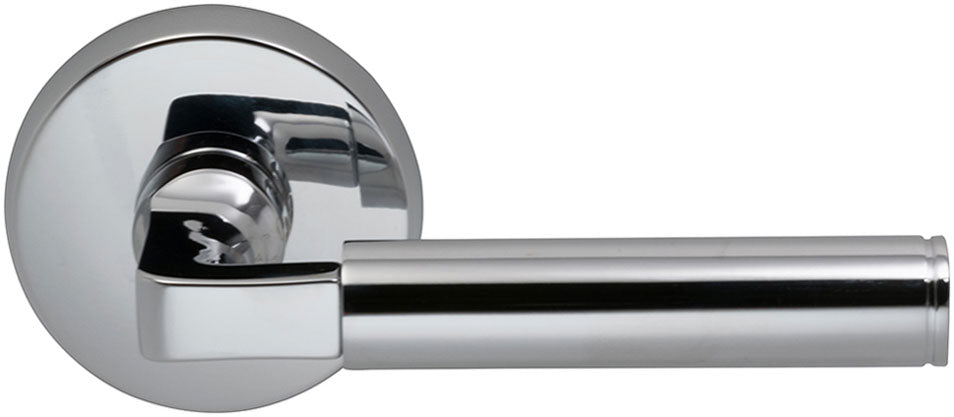 Omnia Style #914 Modern Solid Brass Door Lever