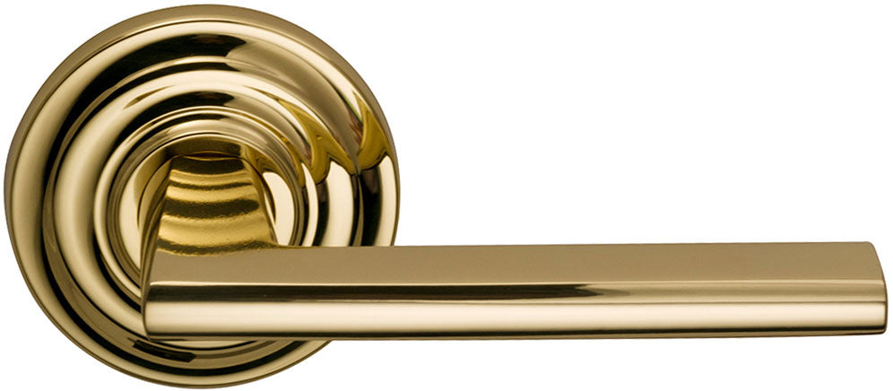 Omnia Style #925 Prodigy Solid Brass Door Lever