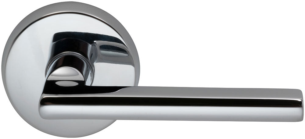 Omnia Style #943 Modern Solid Brass Door Lever