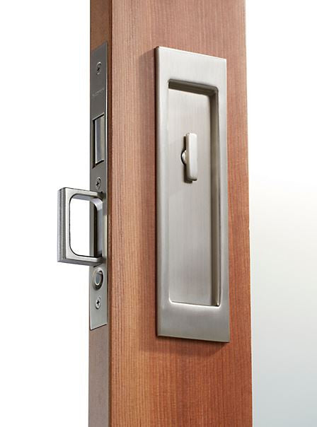 Baldwin - Pocket Door Locks - Santa Monica (Large) - Privacy Pocket Door Set