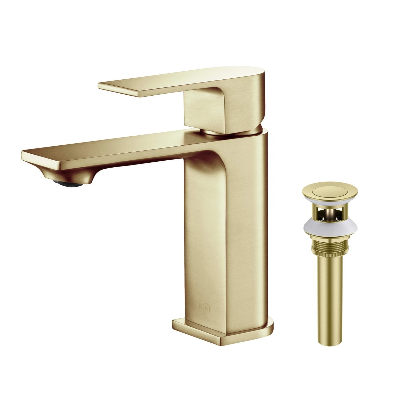 KIBI Mirage Brass Single Handle Bathroom Vanity Faucet – KBF1001
