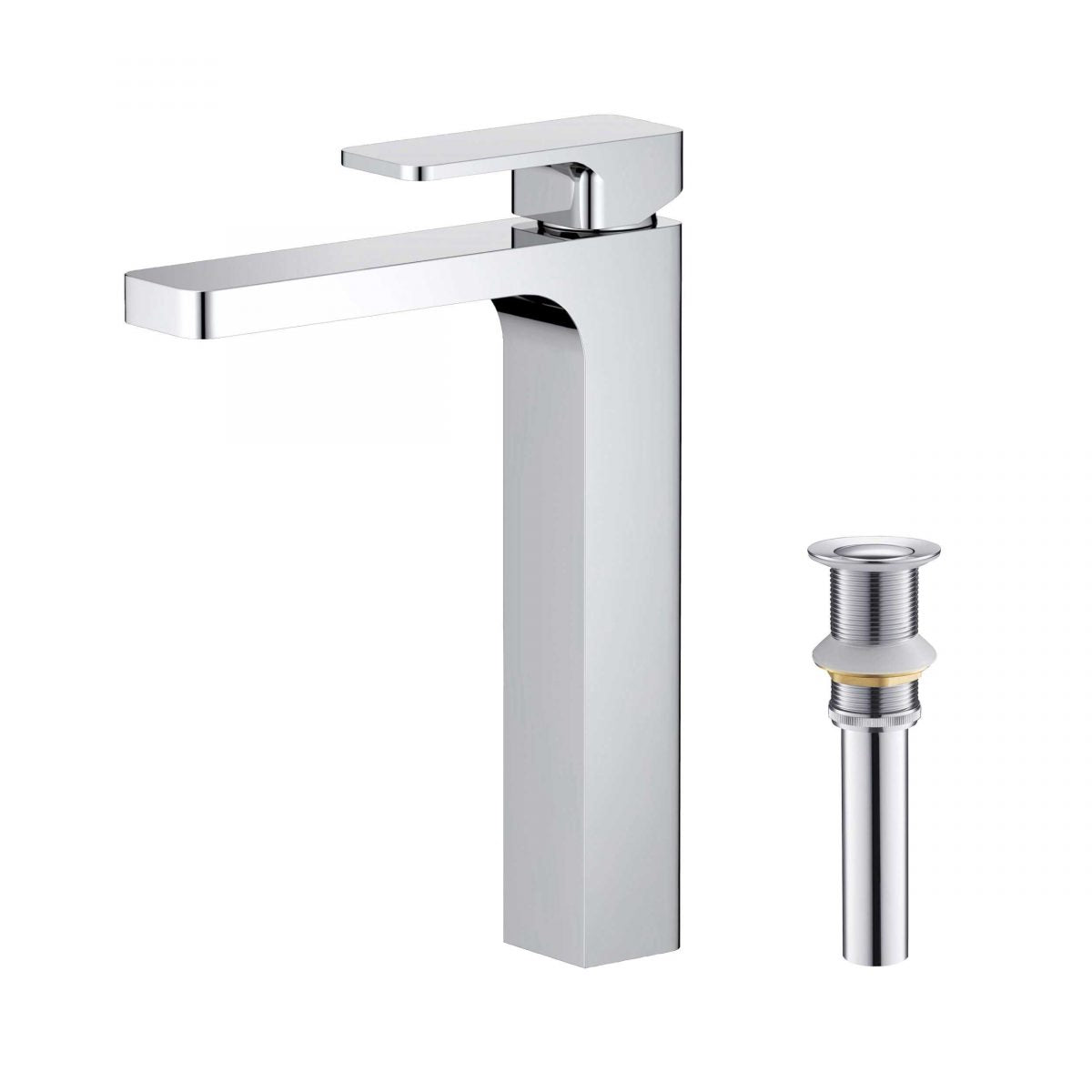 KIBI Blaze-T Single Handle Bathroom Vessel Faucet - KBF1018