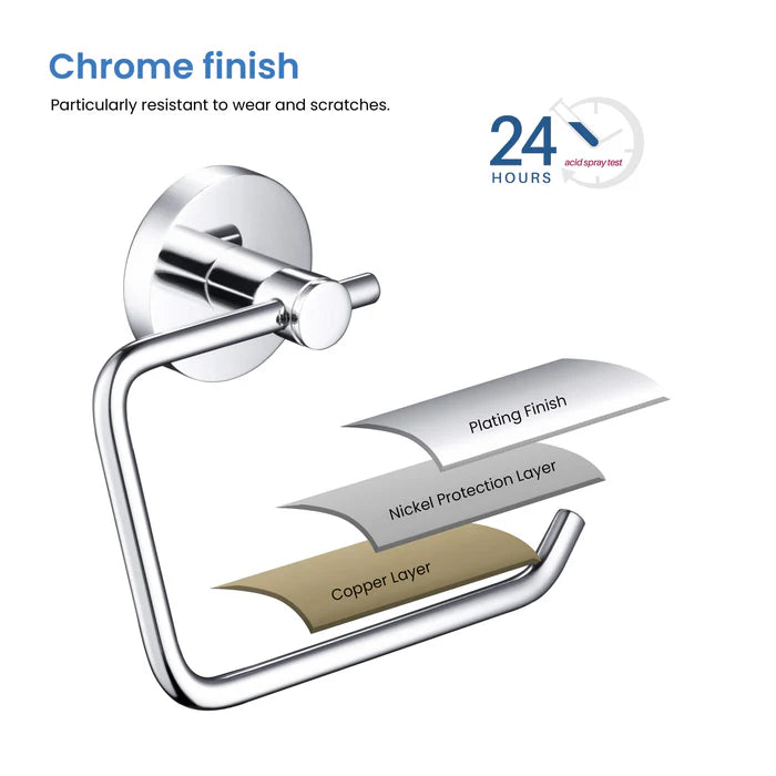 Casa Fixtures - Bathroom Accessories - Halo Toilet Paper Holder (CBA-1405)
