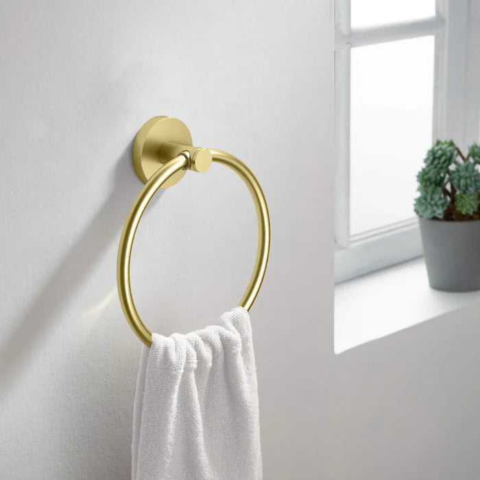 Casa Fixtures - Bathroom Accessories - Halo Bathroom Towel Ring (CBA-1406)