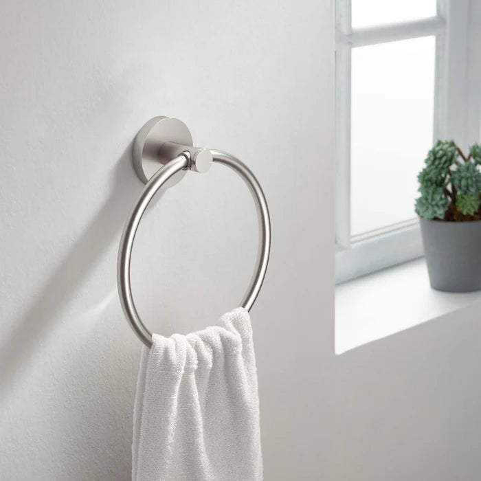 Casa Fixtures - Bathroom Accessories - Halo Bathroom Towel Ring (CBA-1406)