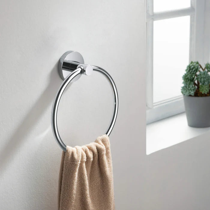 Casa Fixtures - Bathroom Accessories - Halo Bathroom Towel Ring (CBA-1406)