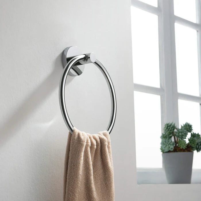Casa Fixtures - Bathroom Accessories - Halo Bathroom Towel Ring (CBA-1406)