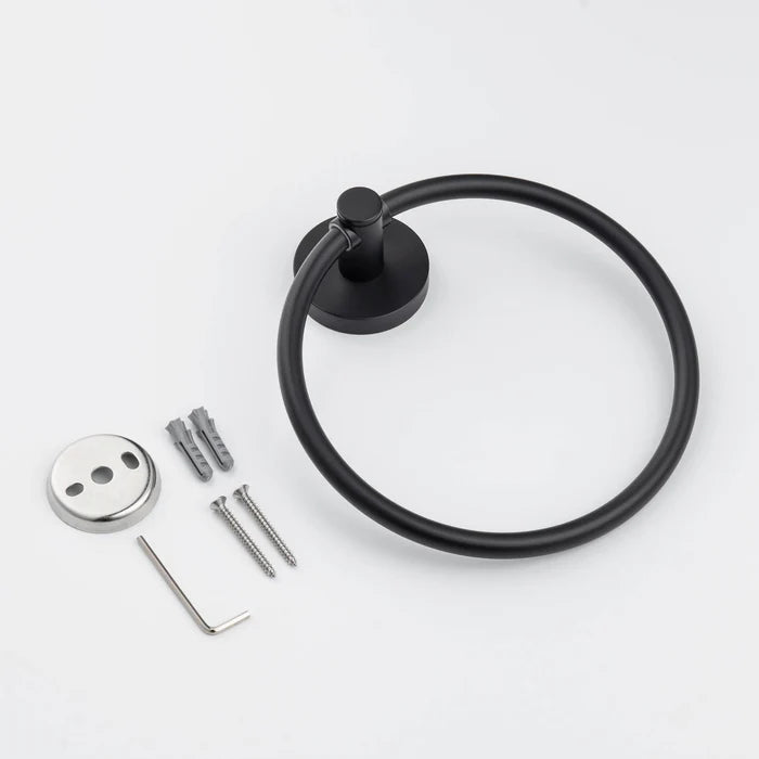 Casa Fixtures - Bathroom Accessories - Halo Bathroom Towel Ring (CBA-1406)