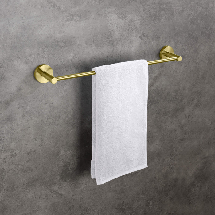 Casa Fixtures - Bathroom Accessories - Halo Bathroom 18" Towel Bar (CBA-1407)