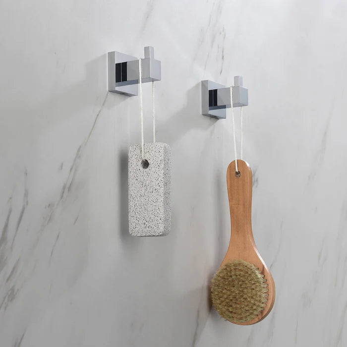 Casa Fixtures - Bathroom Accessories - Quadra Bathroom Towel & Robe Hook (CBA-1501)