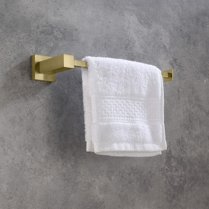Casa Fixtures - Bathroom Accessories - Quadra 10 inch Bathroom Towel Holder (CBA-1503)