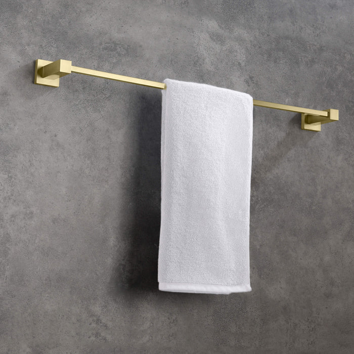 Casa Fixtures - Bathroom Accessories - Quadra 24 inch Bathroom Towel Bar (CBA-1504)