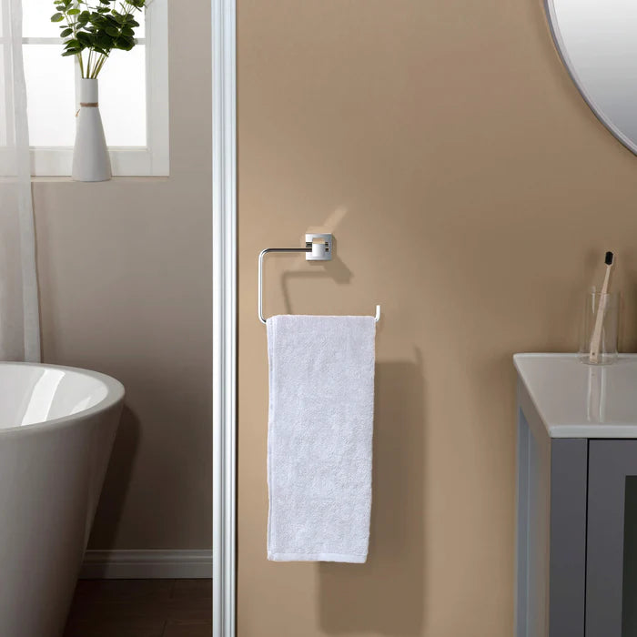 Casa Fixtures - Bathroom Accessories - Quadra Bathroom Towel Ring (CBA-1506)