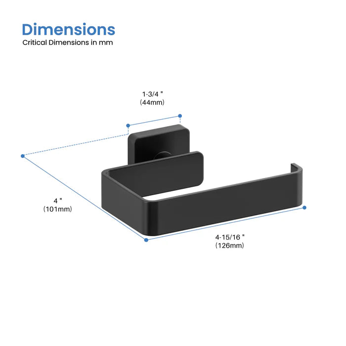 Casa Fixtures - Bathroom Accessories - Fusion Bathroom Toilet Paper Holder (CBA-1602)