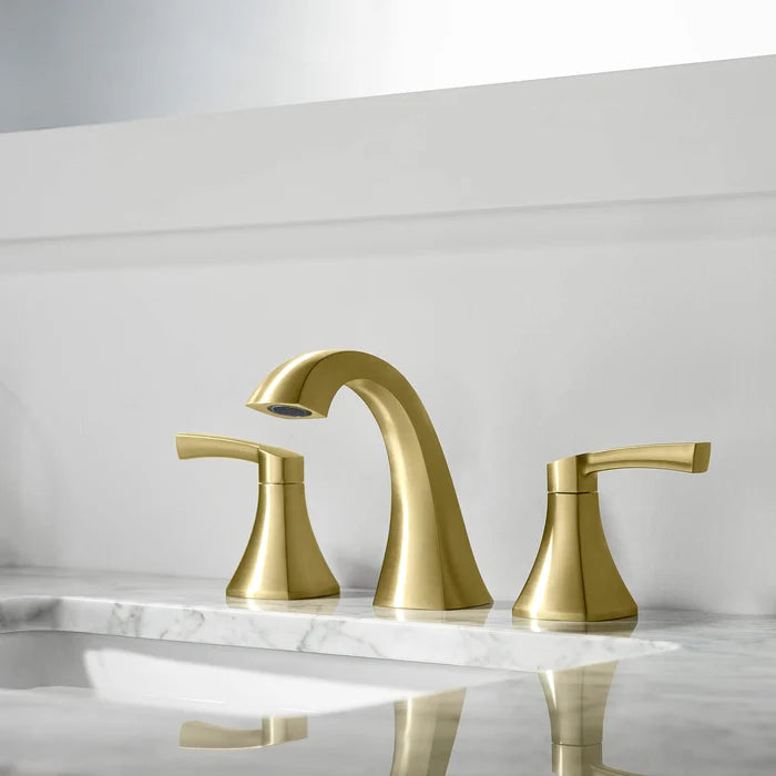 Casa Fixtures - Bathroom Faucet - Vermont 8" Widespread Bathroom Sink Faucet with Drain Assembly (CBF-1022)