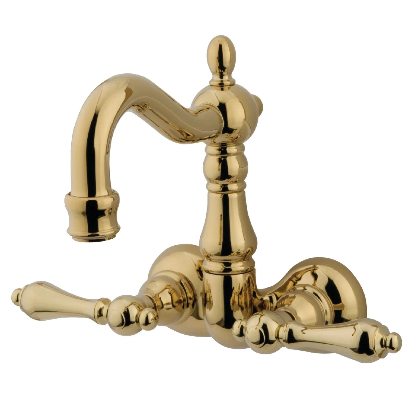 Kingston - Tub Faucets - Vintage CC1071T Two-Handle 2-Hole Tub Wall Mount Clawfoot Tub Faucet
