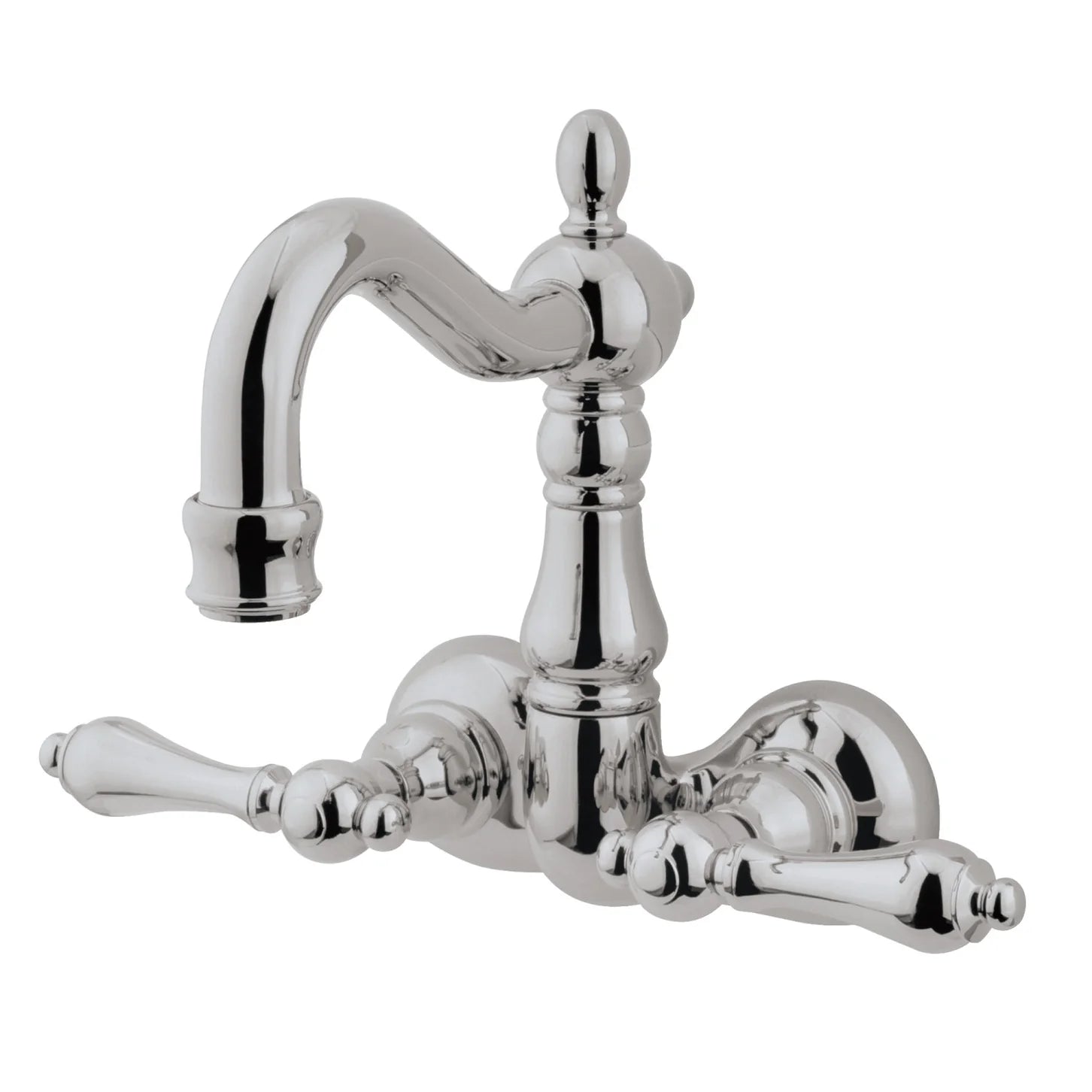 Kingston - Tub Faucets - Vintage CC1071T Two-Handle 2-Hole Tub Wall Mount Clawfoot Tub Faucet