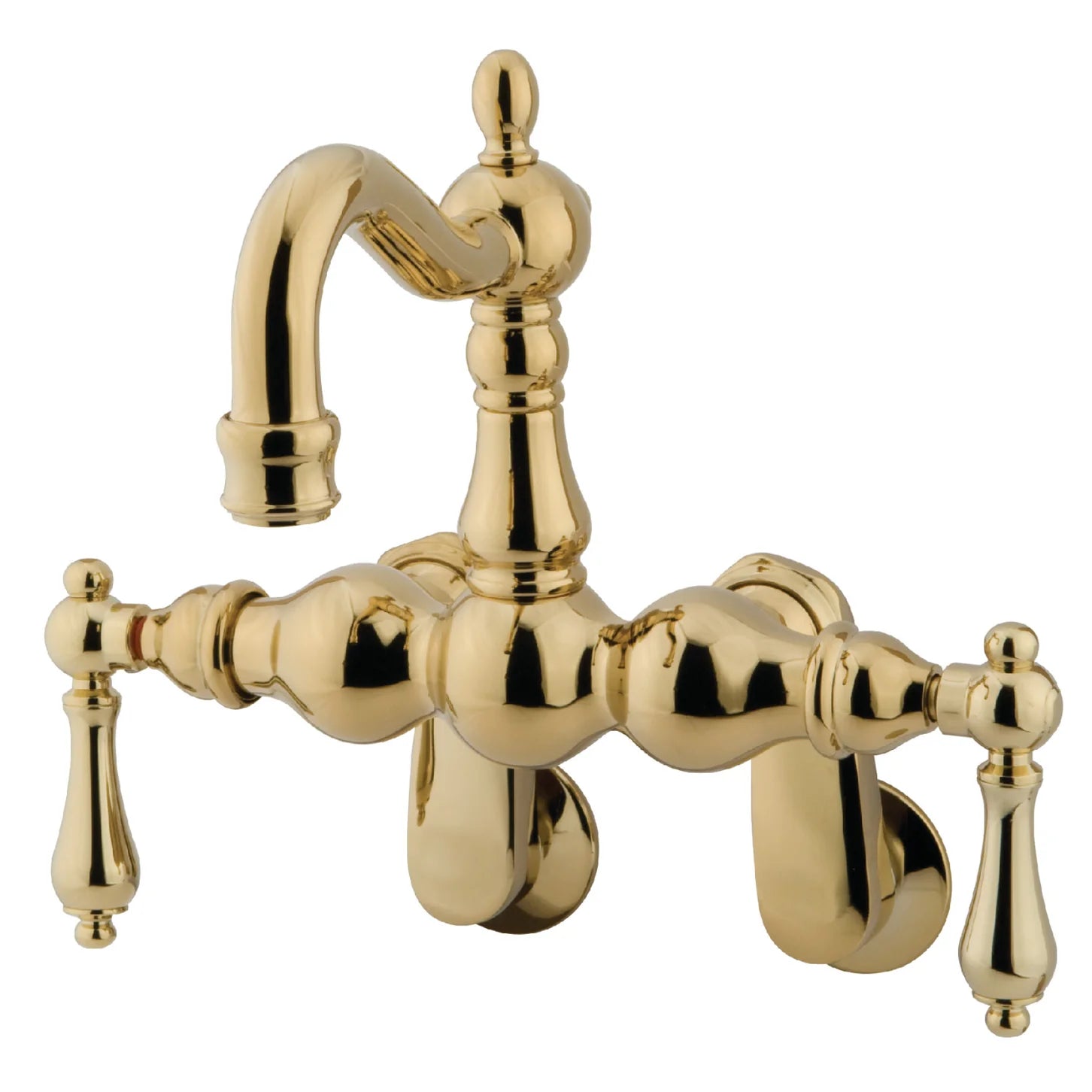 Kingston - Tub Faucets - Vintage CC1081T Two-Handle 2-Hole Tub Wall Mount Clawfoot Tub Faucet