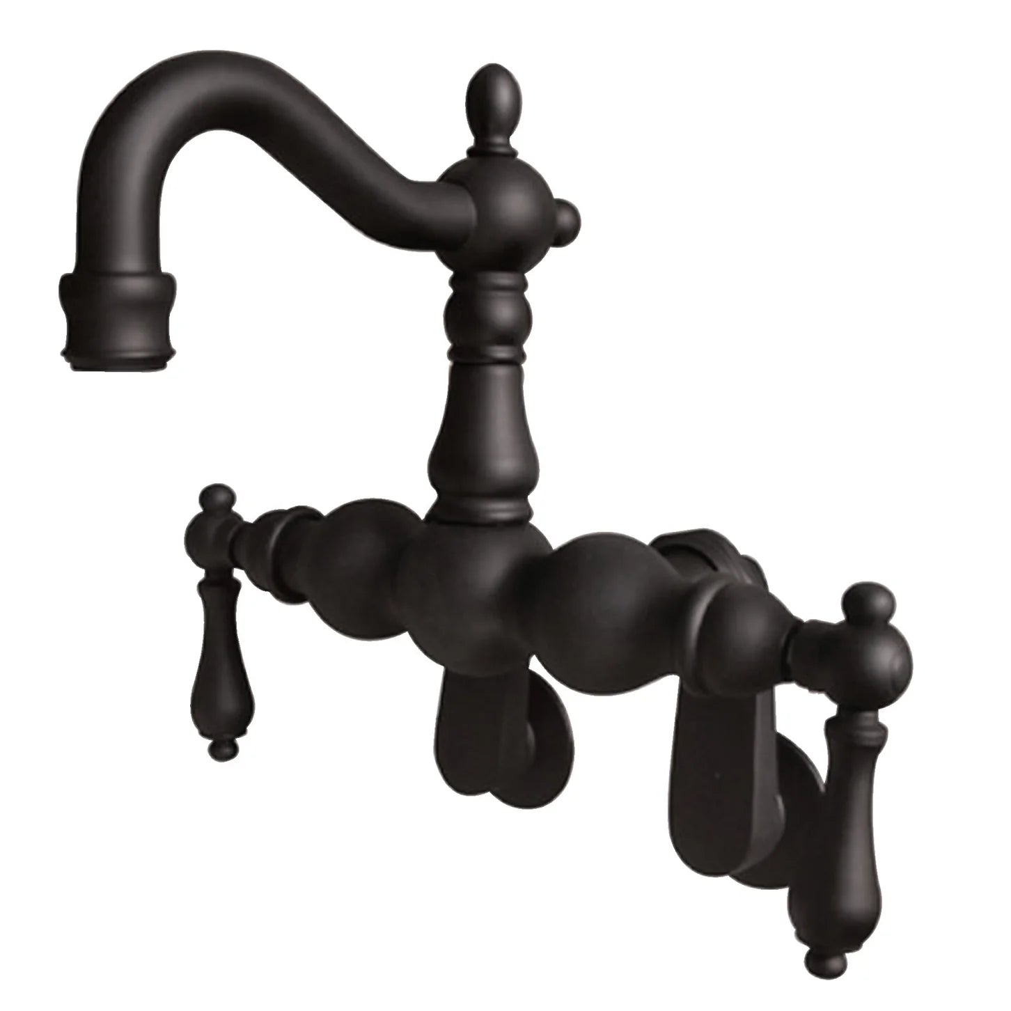 Kingston - Tub Faucets - Vintage CC1081T Two-Handle 2-Hole Tub Wall Mount Clawfoot Tub Faucet