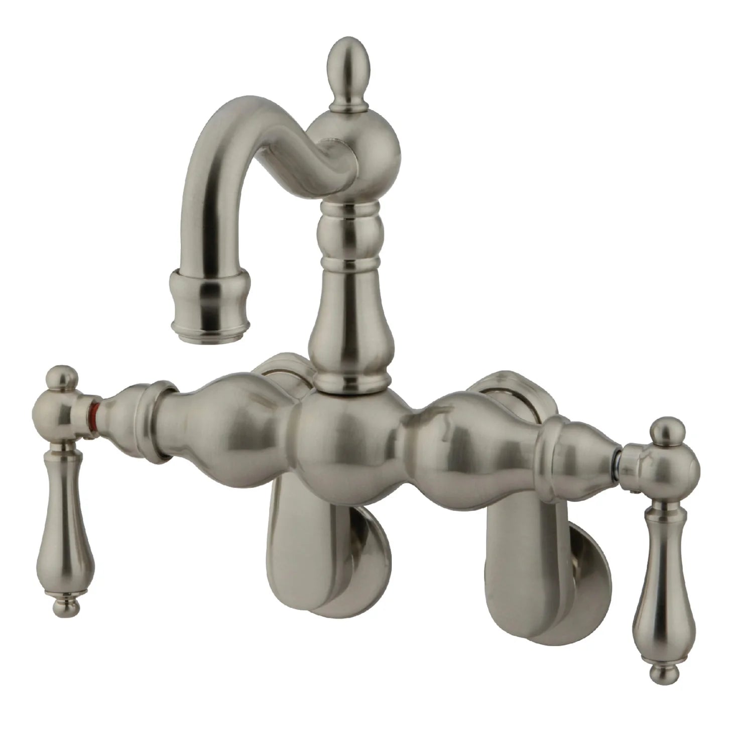 Kingston - Tub Faucets - Vintage CC1081T Two-Handle 2-Hole Tub Wall Mount Clawfoot Tub Faucet
