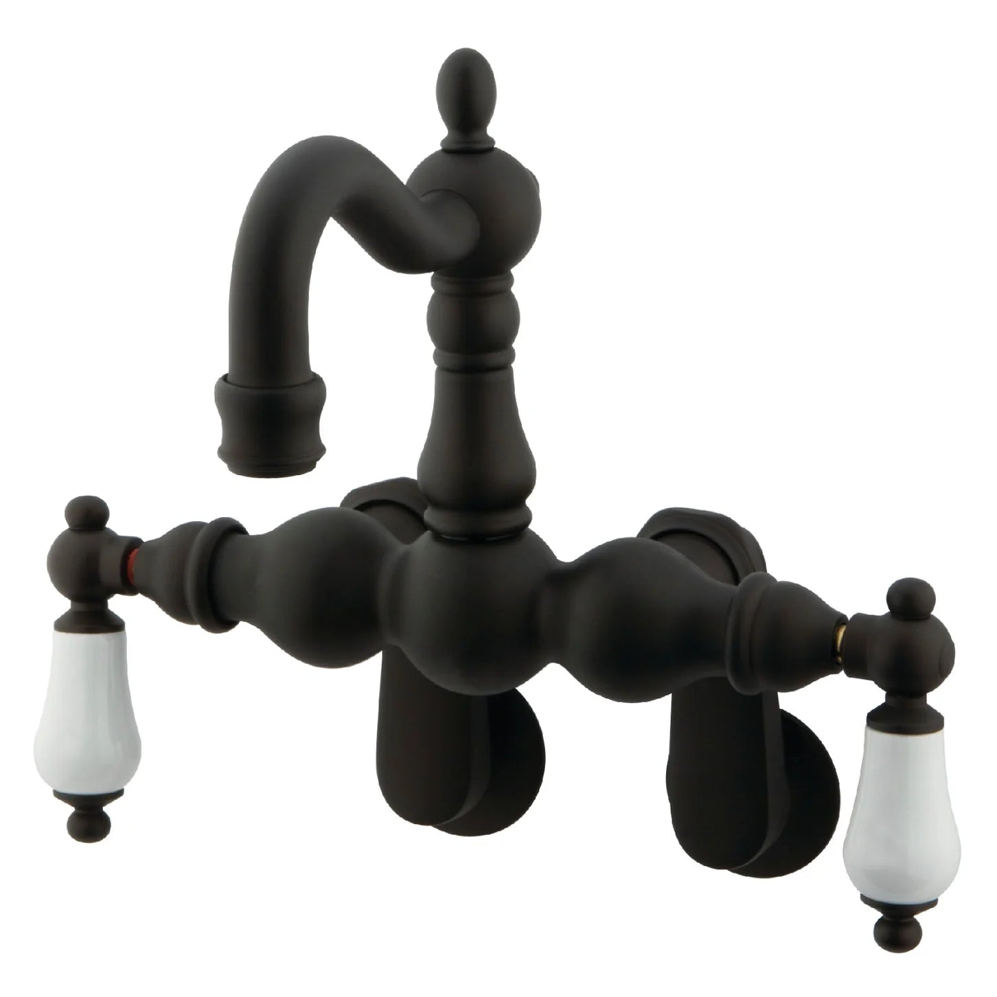 Kingston - Tub Faucets - Vintage CC1083T Two-Handle 2-Hole Tub Wall Mount Clawfoot Tub Faucet