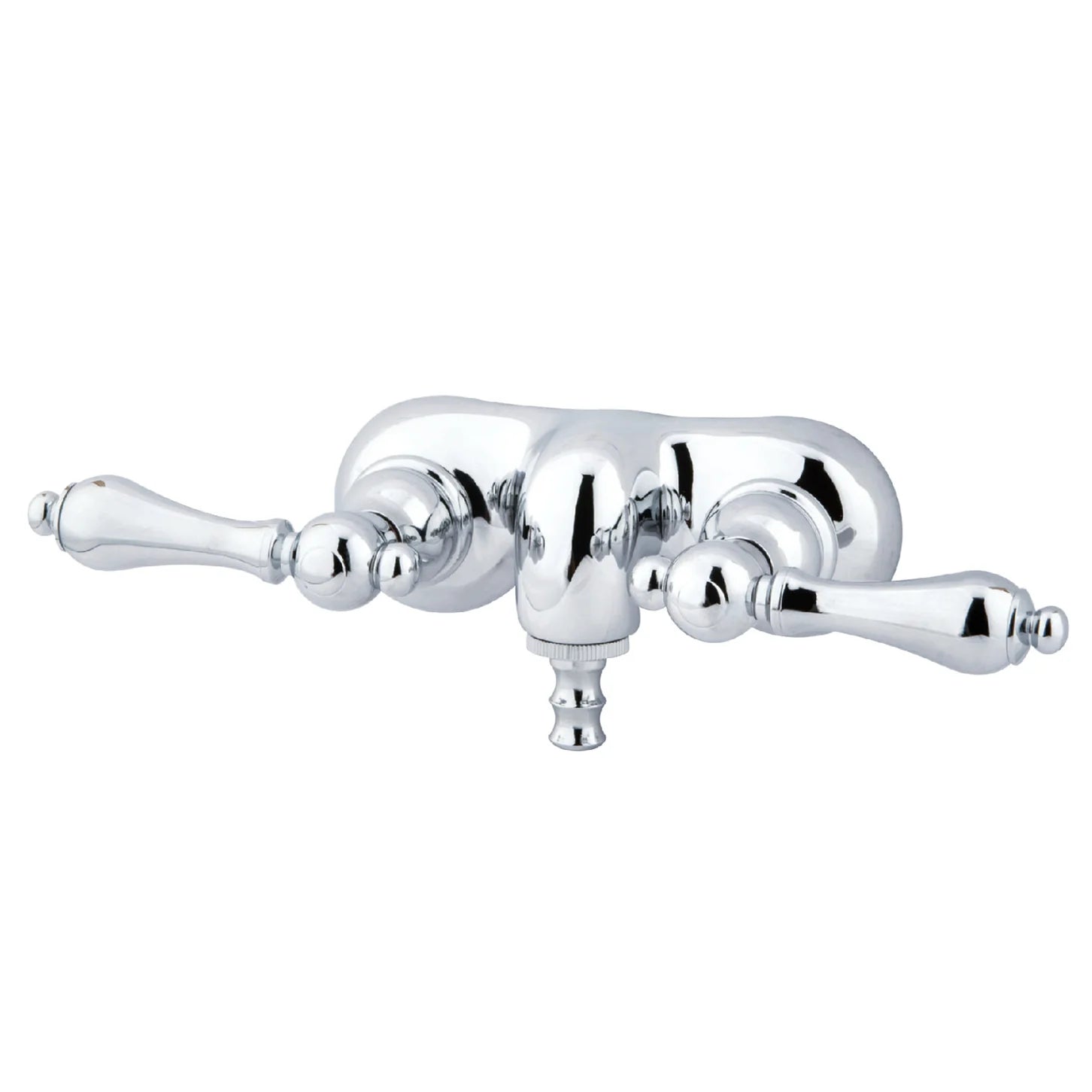 Kingston - Tub Faucets - Vintage CC41T Two-Handle 2-Hole Tub Wall Mount Clawfoot Tub Faucet
