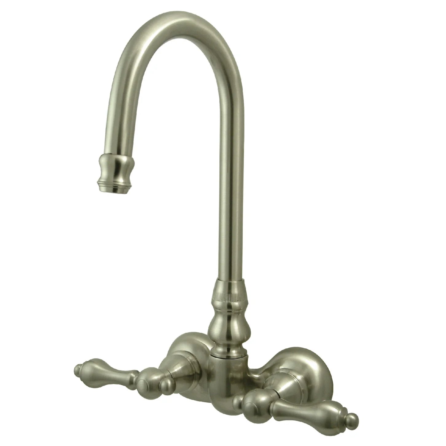 Kingston - Tub Faucets - Vintage CC71T Two-Handle 2-Hole Tub Wall Mount Clawfoot Tub Faucet