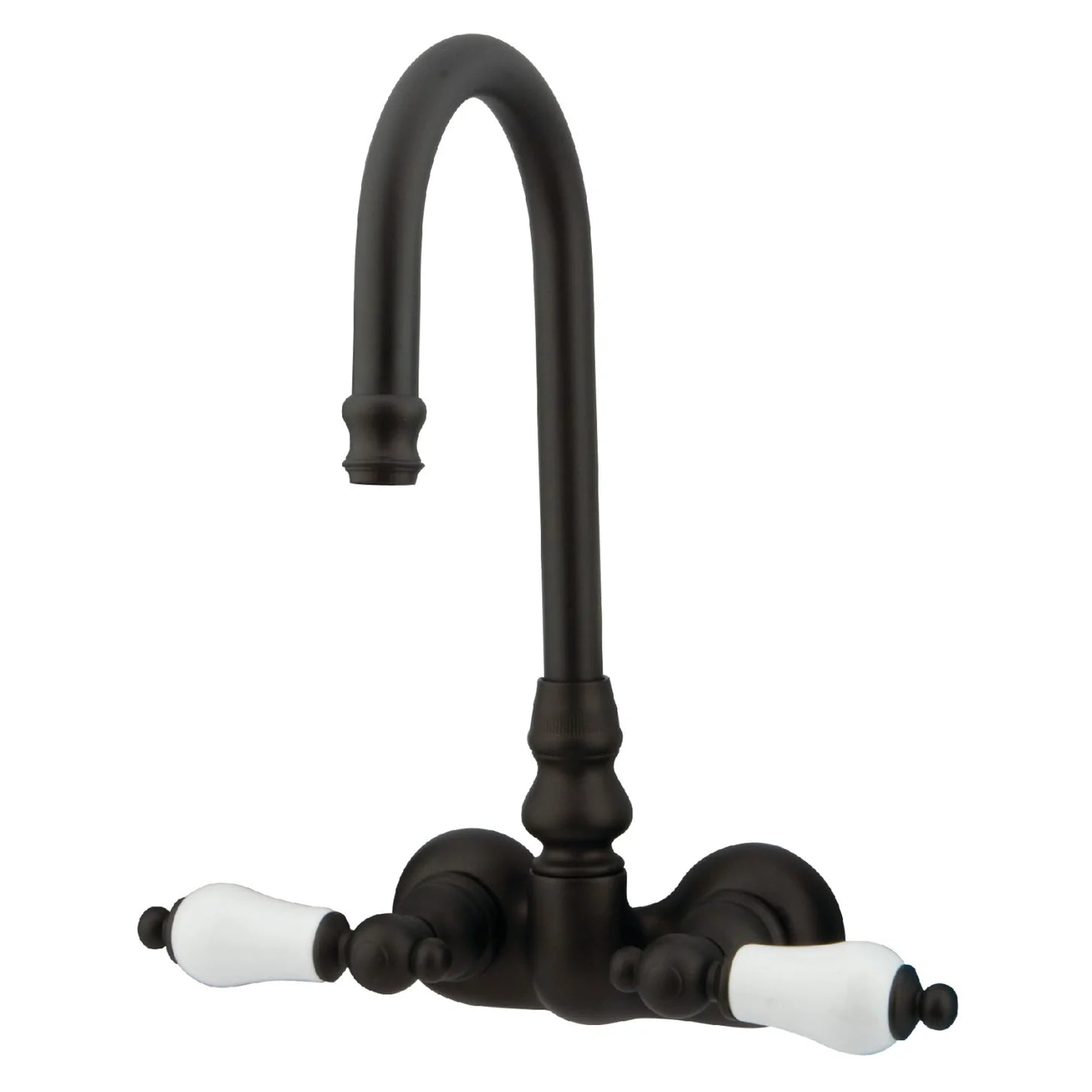 Kingston - Tub Faucets - Vintage CC75T Two-Handle 2-Hole Tub Wall Mount Clawfoot Tub Faucet