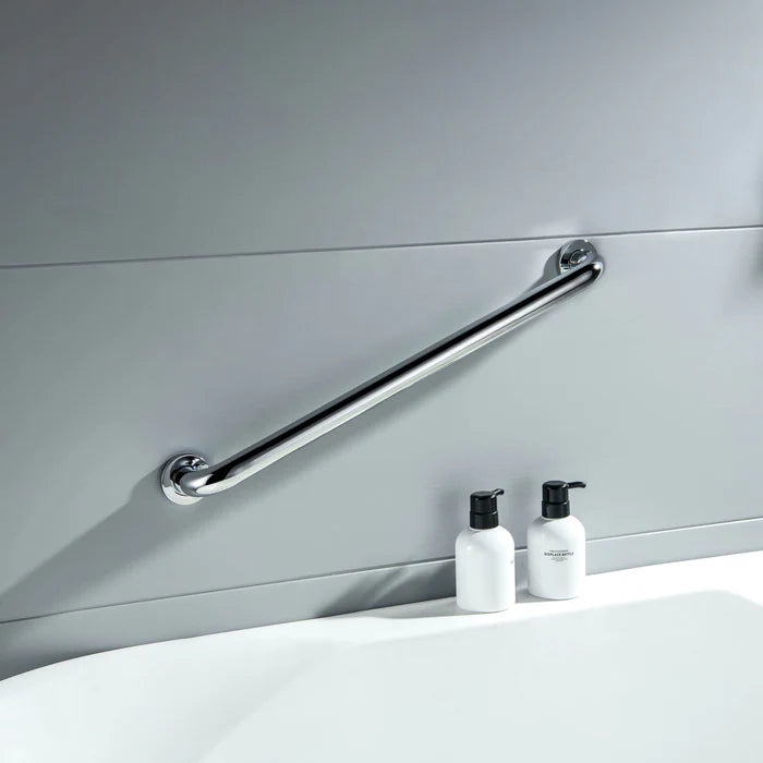 Casa Fixtures - Bathroom Accessories - Halo 24" Stainless Steel Bathroom Safety Grab Bar (CGB-1024)