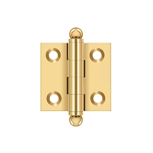 Deltana - Solid Brass Hinges - 1-1/2" x 1-1/2" Cabinet Hinge (Pairs)