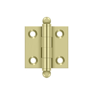 Deltana - Solid Brass Hinges - 1-1/2" x 1-1/2" Cabinet Hinge (Pairs)