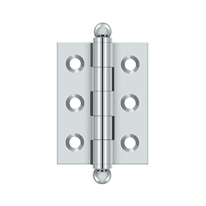 Deltana - Solid Brass Hinges - 2" x 1-1/2" Cabinet Hinge (Pairs)