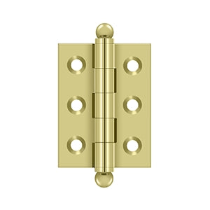 Deltana - Solid Brass Hinges - 2" x 1-1/2" Cabinet Hinge (Pairs)