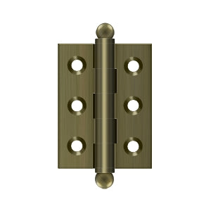 Deltana - Solid Brass Hinges - 2" x 1-1/2" Cabinet Hinge (Pairs)