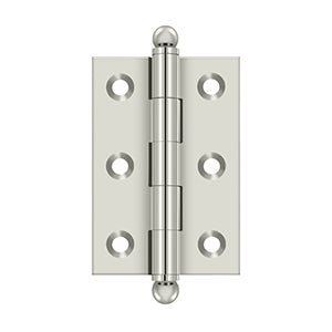 Deltana - Solid Brass Hinges - 2-1/2" x 1-11/16" Cabinet Hinge (Pairs)