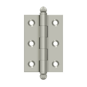 Deltana - Solid Brass Hinges - 2-1/2" x 1-11/16" Cabinet Hinge (Pairs)