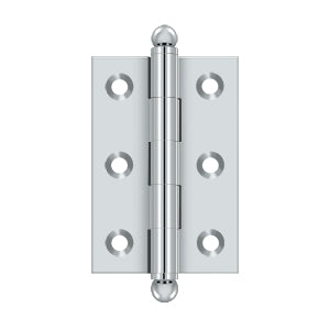 Deltana - Solid Brass Hinges - 2-1/2" x 1-11/16" Cabinet Hinge (Pairs)