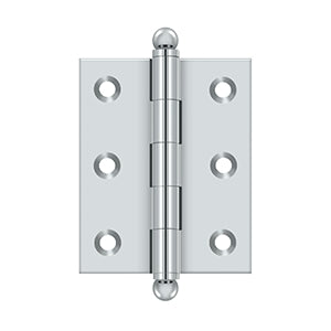 Deltana - Solid Brass Hinges - 2-1/2" x 2" Cabinet Hinge (Pairs)