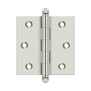 Deltana - Solid Brass Hinges - 2-1/2" x 2-1/2" Cabinet Hinge (Pairs)